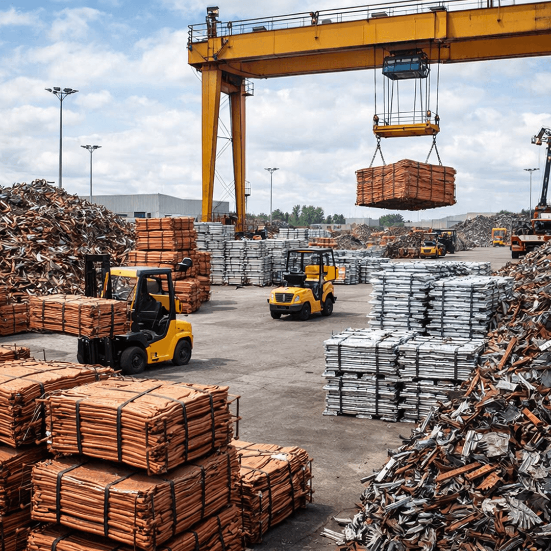 Port logistics facility